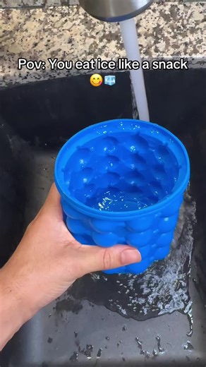 Hate having low iron 😔 #iceeating #icelover #icemaker #icetok #asmr
