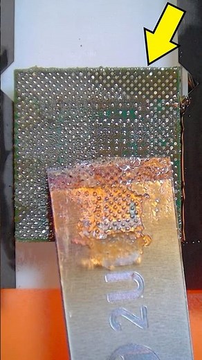 Perfect Cpu Cleaning #mobilerepair #cpureballing