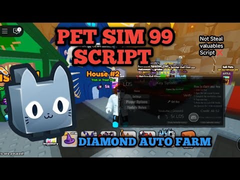 PET SIMULATOR 99 SCRIPT DIAMOND FARM HALLOWEEN EVENT
