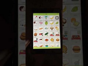 Using Let Me Talk app for building language