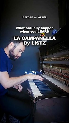 What ACTUALLY Happens When You Learn Liszt's La Campanella (Before vs After)