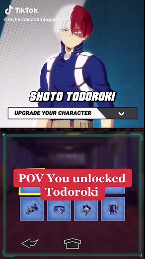 Did you unlock Todoroki?? #mha #myheroacademia #todoroki #mhatsh
