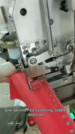 High Speed Automatic Snap Pressing Machine #shorts #buttonmachine