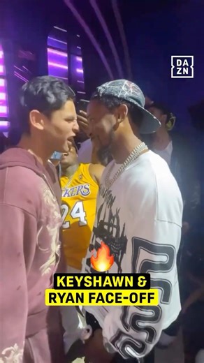 Ryan Garcia & Keyshawn Davis face off in the club 👀 #kingryan #keyshawndavis #ryangarcia #db3