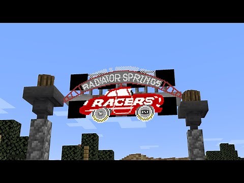 Radiator Springs Racers IN MINECRAFT!