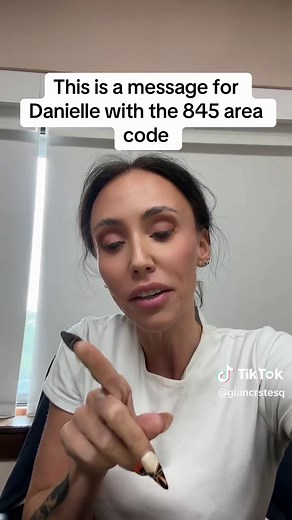 Message for Danielle with the 845 area code