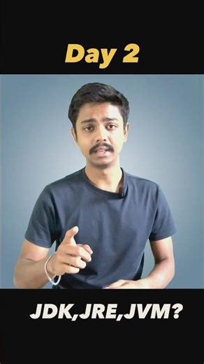 🔥 Day 2 – JDK, JRE, JVM Explained in 1 Minute!