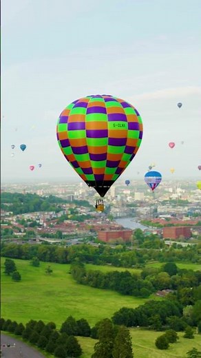 Bristol Balloon Fiesta | Europe From Above | National Geographic UK