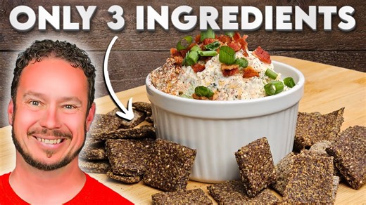 Easy 3-Ingredient Crackers with Ranch Crack Dip