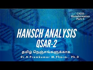 Hansch analysis - QSAR - CADD-Bioinformatics-Part5