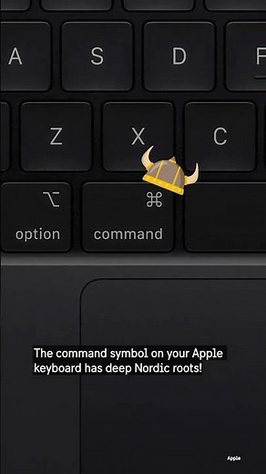 The secret Viking symbol on Apple's keyboard