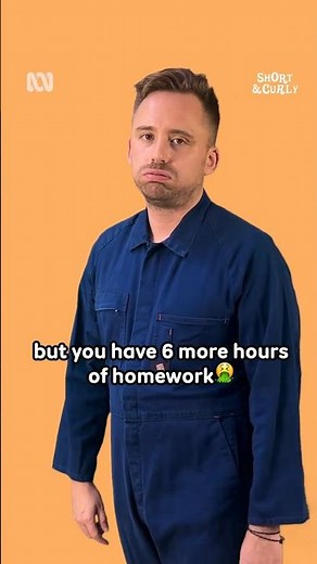 TFW homework is never ending! | Short & Curly | ABC Big Kids