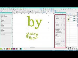 Hatch Embroidery 2 - Lettering Fills, Effects, & Underlay