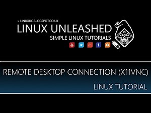 LINUX: REMOTE DESKTOP ACCESS WITH VNC TUTORIAL