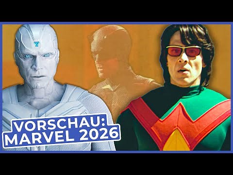 Marvel 2026 wird wild mit Wonder Man, Vision Quest und Daredevil