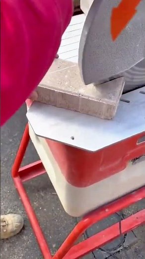 Cutting Concrete Block with a Circular Saw