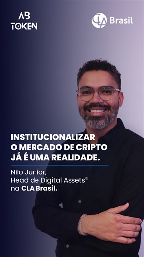 Associação Brasileira de Tokenização e Ativos Digitais on Instagram: "Nilo Junior é Head de Digital Assets na CLA Brasil, um importante associado da ABToken, que promoveu um encontro para falar sobre a “Nova Regulamentação Bacen do Mercado de Ativos Digitais” em parceria com a Barcellos Tucunduva Advogados. Nilo trouxe um panorama geral sobre como foi o debate e o porquê da importância desse encontro. O encontro da última sexta, 12/12, contou com a presença da ABToken sendo representada pela Dir