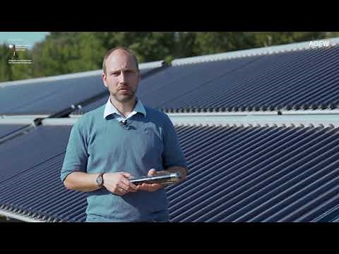 Solarthermie in der Fernwärme (technische Details zu einem praktischen Beispiel)
