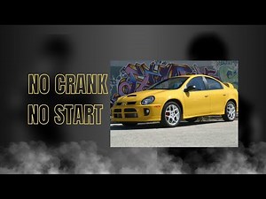 P1684 2001 Dodge neon 2.0 no crank no start. (NO marcha)