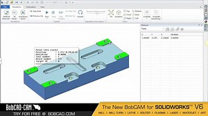 BobCAM Offers 2-5 Axis Mill & Turning CAM Software for SOLIDWORKS Users | BobCAD-CAM