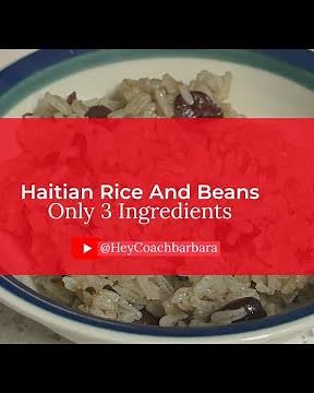 Haitian Rice And Beans Recipe (Only 3 Ingredients)
