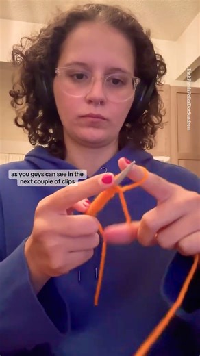 [Part 2] $90 orange yarn project