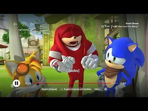 Sonic Boom Knuckles Crying (English and other language captions included)