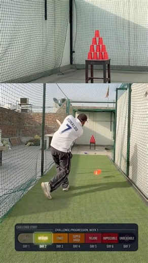 Level 1 to 7 Target Hitting Challenge