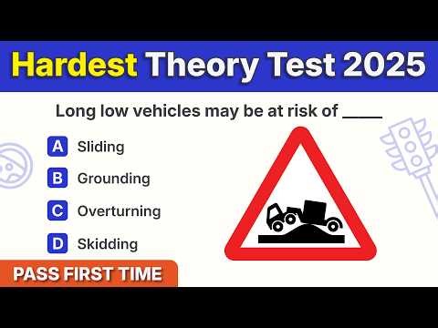 PASS Your Hardest Theory Test with DVSA Style Questions | Driving Theory Test 2025 UK