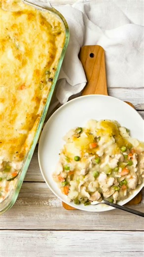 Check out this turkey pie recipe if you’re looking for post holiday comfort food that also helps to use up those leftovers. Use up turkey, mashed potato, gravy and veg! Ingredients: Filling 1 Tablespoon Dairy Free Butter or Neutral Oil 3 Cups Cooked Turkey, diced in ½ inch cubes ⅓ Cup Yellow Onion, about ½ a medium onion 1 Cup Carrots, small diced 1 Cup Celery, small diced 1 Cup Peas, frozen ½-1 teaspoon Sea Salt ¼-½ teaspoon Ground Pepper, (see notes) ¼ teaspoon Rosemary, dried or ¾ tsp fresh ¼