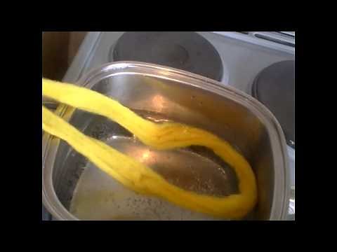 How to make felt wool roving dreadlocks tutorial