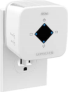 BIGtec 2024 New Upgrade WiFi Range Extender,Coverage up to 4500sq.ft and 30 Devices, Wireless Internet Repeater and Signal Amplifier Extend WiFi Signal to Home Devices, 300U