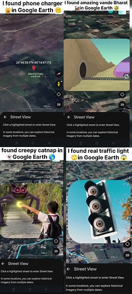 l found strang gaint amazing video in Google Earth#googleearth #cartton #map #shortvideo #viralvideo