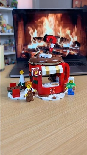 New LEGO Hot Chocolate Stand GWP