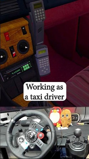 Working as a taxi driver | Mercedes w124 | My Winter Car