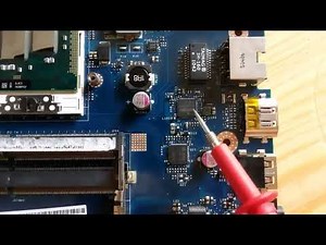 Laptop Motherboard Component Identification