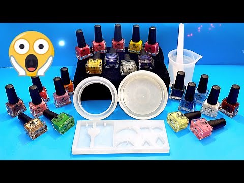 Can You Use Nail Varnish to Color Resin?