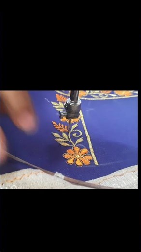 simple machine embroidery designs ||#shorts #viralshorts #viralvideo #blouse #embroideryvideos #art