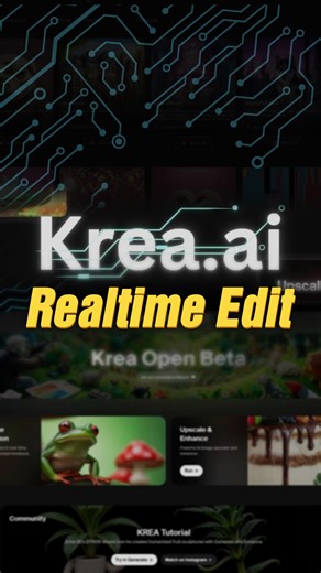 Krea AI Realtime Edit - Nó không chỉ sửa ảnh mà có thể sửa VIDEO ngay lập tức! | Huan.academy