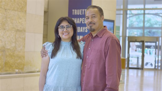 Juan and Laura Solis came to First Dallas in search of a church home after leaving a smaller congregation. Though initially hesitant about the large size, they quickly found a deep connection in the Band-led Service and Sunday School, where Juan now teaches and Laura serves in the Student Ministry. The more they’ve gotten involved, the more they’ve experienced a sense of belonging. “We love and feel loved here,” says Laura. First Dallas isn’t just a church—it’s home. And it can be yours too. | F