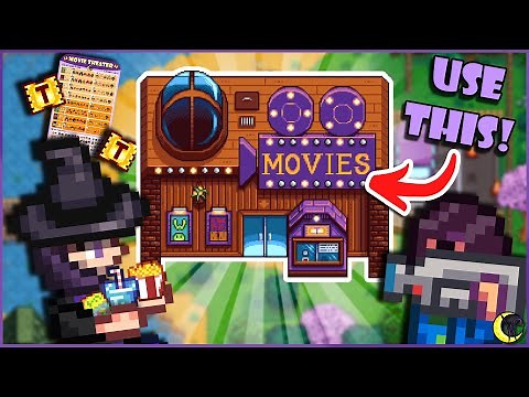 WHY Aren't You Going To The Movies? | Stardew Valley Theater Full Guide