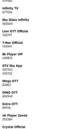 Firestick download codes