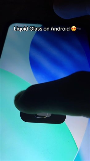 podrian implementar esto en android #android #liquidglass #apple #smooth #animations