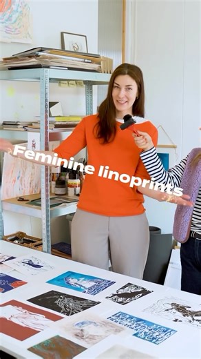 Spoko on Instagram: "✨ Save the Date: 8th March! ✨ Feminine Lino Prints with Kaya 🎨 This time we will be exploring the theme of femininity as it has many faces and interpretations. No experience needed, just curiosity and a willingness to try something new 🕺 Come create, connect, and celebrate self-expression in a welcoming, creative space. 🎟️ Tickets on studiospoko.com Big thanks to @keep.it.yabai for shooting and editing the content 🫶 #amsterdamlocal #linocut #amsterdamguide #creativeworks