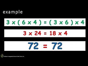 PROPERTIES OF MULTIPLICATION