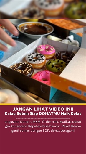 Tutorial Atasi Donat Bantat Saat Orderan Melonjak Tutorial Atasi Donat Bantat Saat Orderan Melonjak - Halo **Pengusaha Donat UMKM**! Siapa yang masih deg-degan tiap terima orderan besar? Anda berjuang keras mempertahankan **kualitas donat**, tapi **peralatan lama** sudah **mentok** dan bikin hasil **tidak konsisten**? Stop biarkan **ketakutan kehilangan reputasi** menghantui dan menghambat **Growth Mode** Anda! Revon hadir dengan **Paket Peralatan Usaha Donat UMKM Profesional** yang dirancang kh