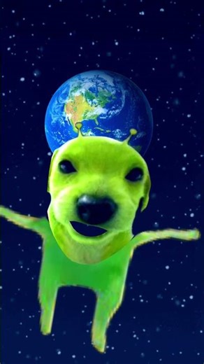 sub or like or Alien dog eat you