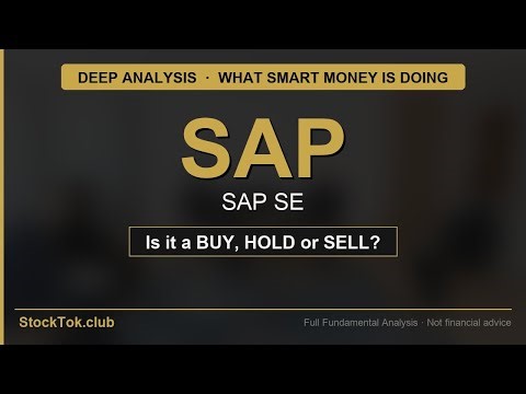 SAP SE (SAP) — HOLD | Full Deep Dive | StokTok