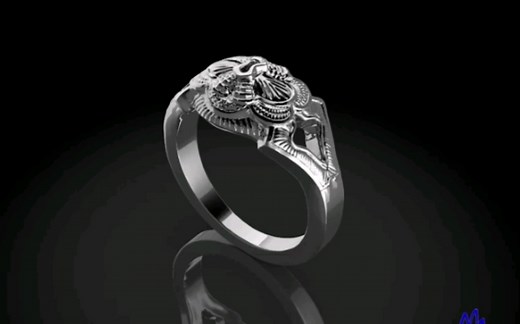 【zbrush建模教程】zbrush珠宝戒指建模教程。