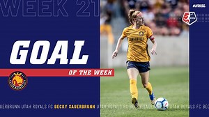 216K views · 2.1K reactions | It was rare and it was beautiful. 濾 Becky Sauerbrunn's tally is the Week 21 #NWSL Goal of the Week. | National Women's Soccer League | Facebook